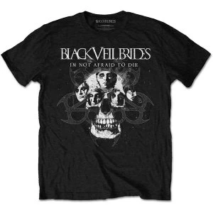 Image of Black Veil Brides - I'm Not Afraid To Die Unisex Medium T-Shirt - Black