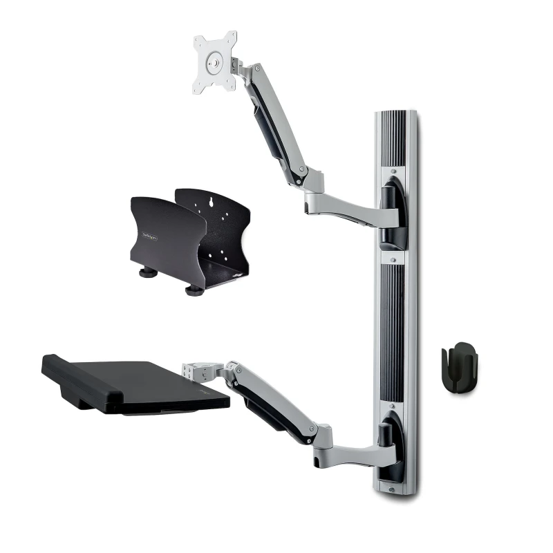 Image of Startech Wall Mount Workstation Fully Articulating Monitor Mount and EXR8ST10429921