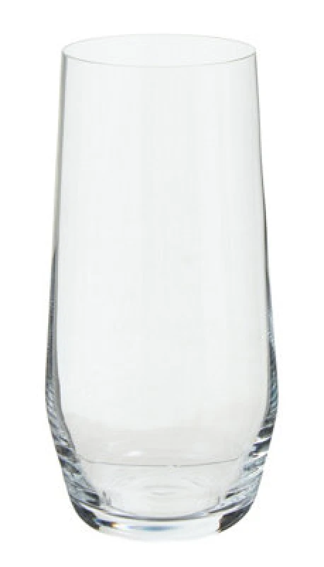 Image of Orsina Versatile Set Of 4 Lead Free Crystal High Ball Glasses, Modern Design Small Tumblers, Sleek Tumblers