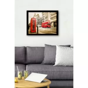 Image of SC0621 Multicolor Decorative Framed MDF Painting