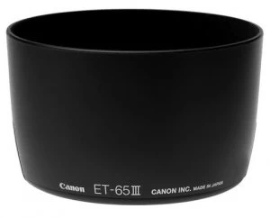Image of Canon ET-65 III Lens Hood for EF85mm EF100mm EF100-300mm EF75-300mm EF135mm