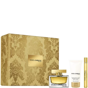 Image of Dolce & Gabbana The One Gift Set 75ml Eau de Parfum + 50ml Body Lotion + 10ml Eau de Parfum