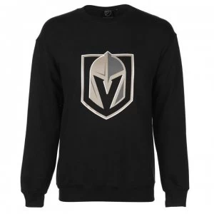 Image of NHL Logo Crew Sweater Mens - Vegas Knights