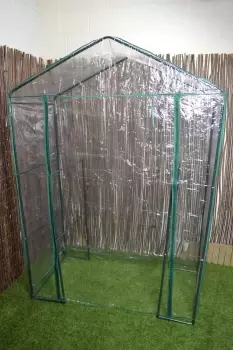 Image of Walk in Garden Greenhouse Green House with 4 Shelves