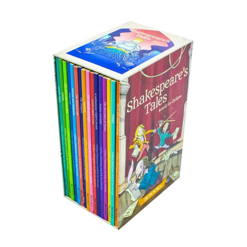 Image of Shakespeare's Tales Retold for Children 16 Book Box Set (Arcturus Retold Classics) William Shakespeare Books