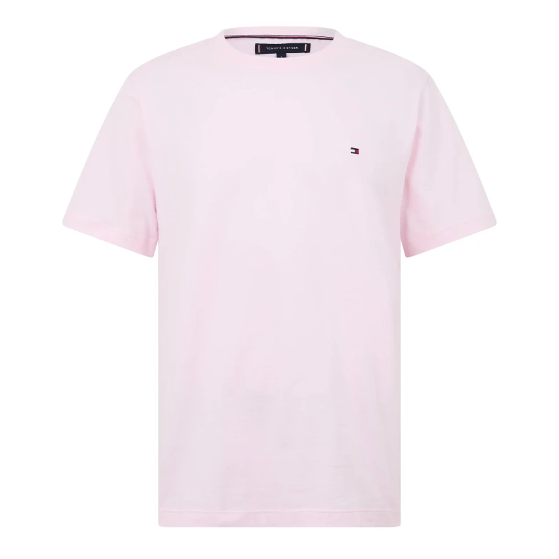 Image of Tommy Hilfiger Short-sleeved T-Shirt Pink Lily TPB male M