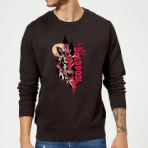 Image of Marvel Deadpool Lady Deadpool Sweatshirt - Black