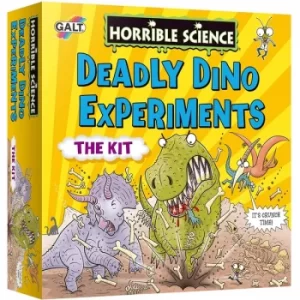 Image of Deadly Dino Experiments Horrible Science Activity Set