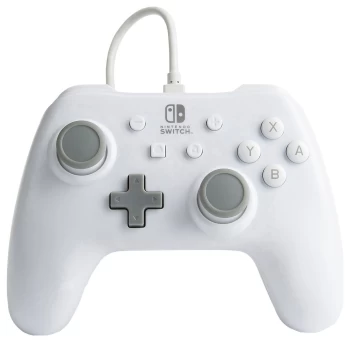 Image of PowerA Nintendo Switch Enhanced Wired Controller - White