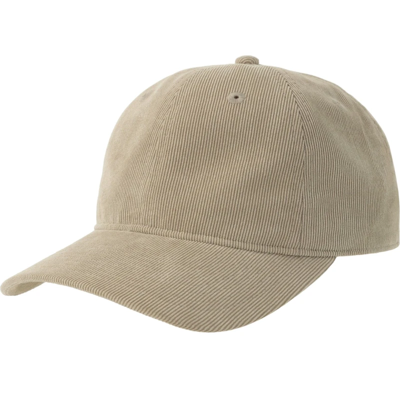 Image of Atlantis Womens Creep S Corduroy Baseball Cap in Stone Stone Female One Size