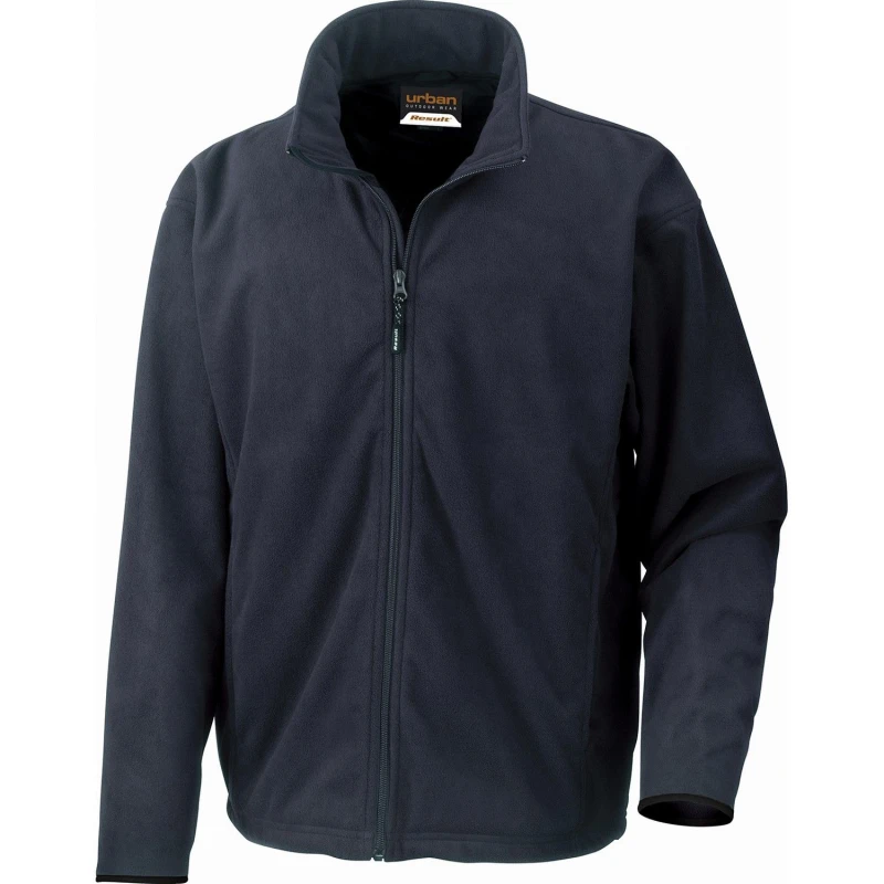 Image of Result Result Men Extreme Climate Stopper Fleece Jacket in Navy Size: Small Navy S Male 5063527873811