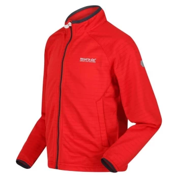 Image of Regatta Junior Highton Lite II Softshell Jacket - Red