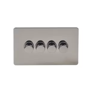 Image of Schneider USFP 4G 2W 250W Dimmer Switch Black Nickel - GU6442CBN