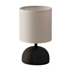 Image of Lampe de table Furore Marron ampoules 24cm