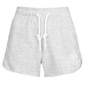Image of adidas Melange Shorts Ladies - Grey