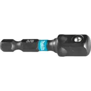 Image of Makita Impact Black Socket Adaptor 3/8"