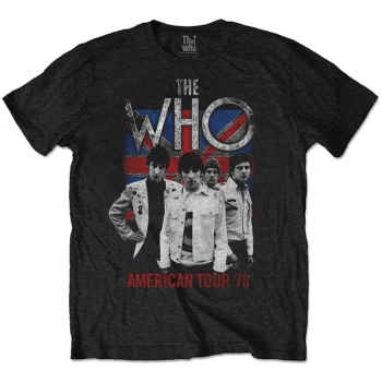 Image of The Who - American Tour '79 Unisex Medium T-Shirt - Black