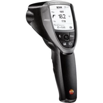 Image of testo 835-T1 IR thermometer Display (thermometer) 50:1 -30 - +650 °C Contact measurement