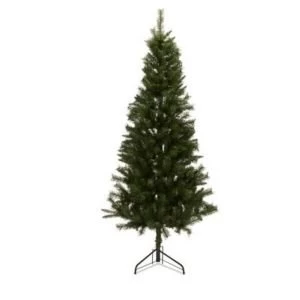 Image of 6.5ft Corner Artificial Christmas tree