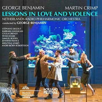 Image of St&eacute;phane Degout (baritone) - George Benjamin: Lessons in Love and Violence CD