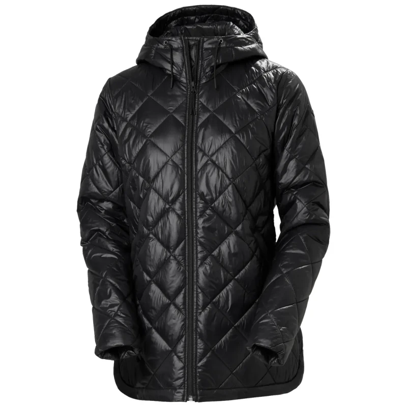 Image of Womens hiking jacket Helly Hansen Bliss Quilt Noir Female M