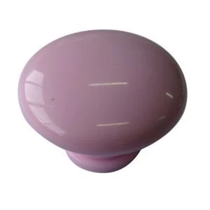 Image of BQ Light pink Round Internal Knob Cabinet knob D40 mm