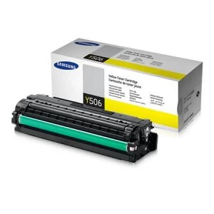 Image of Samsung CLT-Y506S/ELS Yellow Laser Toner Ink Cartridge