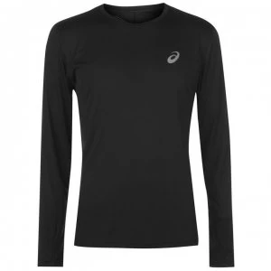 Image of Asics Core Long Sleeve Running T Shirt Mens - Black
