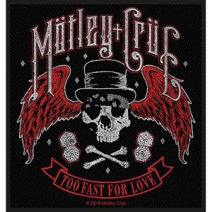 Image of Motley Crue - Too Fast For Love Standard Patch