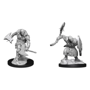 Image of D&D Nolzur's Marvelous Miniatures Unpainted Miniatures Warforged Barbarian Case (6)