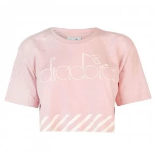 Image of Diadora Barra Top - Pink Smoke