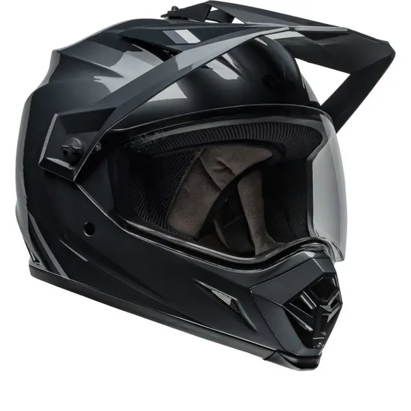 Image of Bell MX-9 Adventure MIPS Alpine Charcoal Silver Adventure Helmet Size 2XL