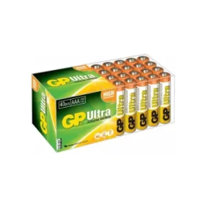 Image of GP GPPCA24AU005 Ultra Alkaline AAA Batteries Pack of 40