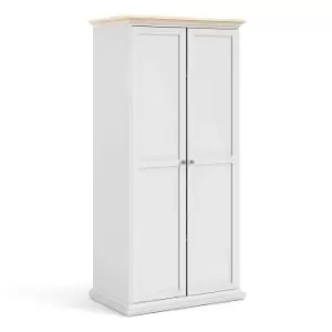 Image of Paris Wardrobe with 2 Doors, white