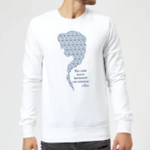 Image of Disney Frozen The Cold Never Bothered Me Anyway Sweatshirt - White
