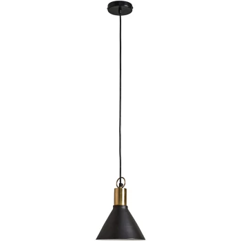 Image of Metal Tapered Ceiling Light Fitting - No Bulb