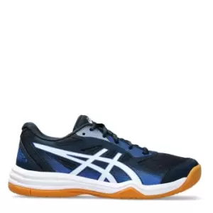 Image of Asics Upcourt 5 Junior Indoor Court Shoes - Blue