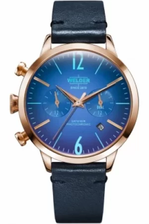 Image of Unisex Welder The Moody 38mm Dual Time Watch K55/WWRC106