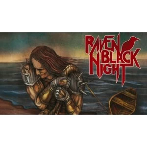 Image of Raven Black Night - Barbarian Winter Limited Edition Blue Marbles Vinyl