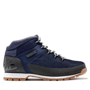 Image of Timberland Euro Sprint Fabric Waterproof Boots - Navy, Size 6, Men
