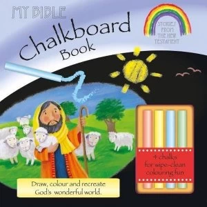 Image of My Bible Chalkboard Book: Stories from the New Testament (Incl. Chalk) by Su Box (Board book, 2017)