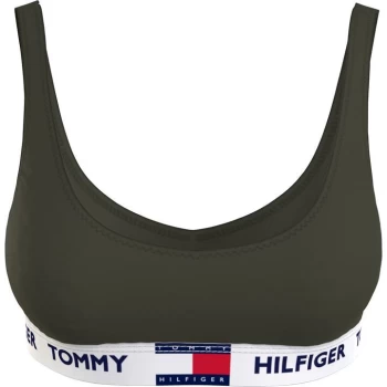 Image of Tommy Bodywear 85 Cotton Bralet - Army Green RBN