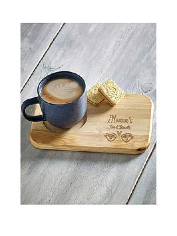 Image of Apollo Wooden Tea And Biscuit Board