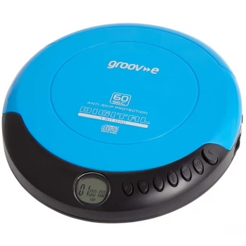Image of Groov-e Portable CD-Player - Blue