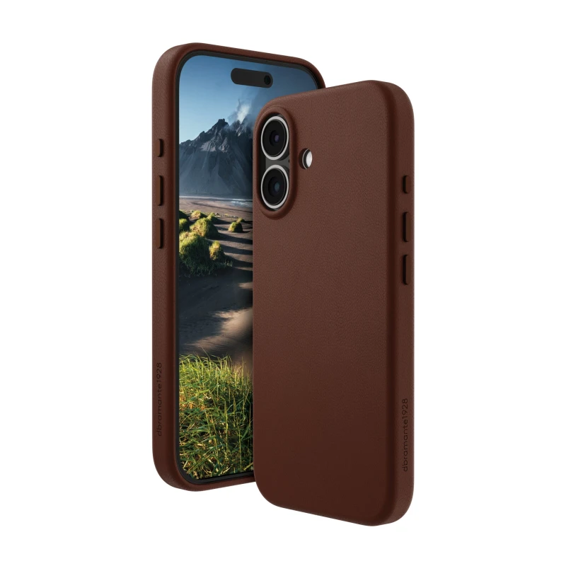 Image of dbramante1928 dbramante1928 Roskilde MagSafe - iPhone 16 - Dark Tan RO61GT006348