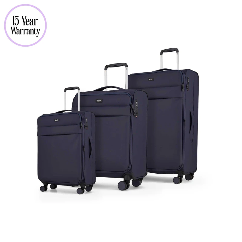 Image of Rock Rock Harper Suitcase Navy Navy unisex Medium