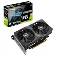 Image of Asus GeForce RTX 3060Ti Dual Mini V2 OC LHR 8GB GDDR6 PCI-Express Graphics Card