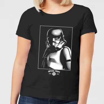Image of Star Wars Imperial Troops Womens T-Shirt - Black - 5XL