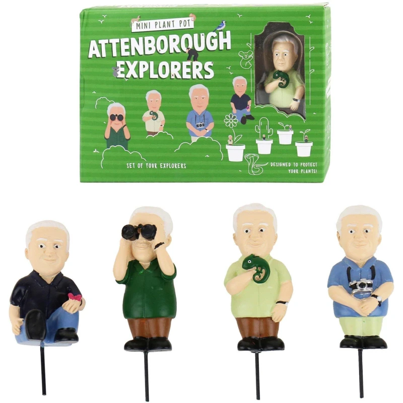 Image of Gift Republic Attenborough Explorer Plant Markers Multi