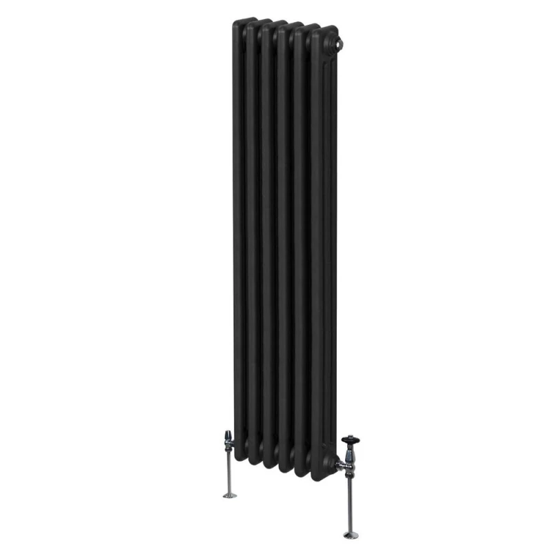 Image of MONSTER-SHOP Traditional 3 Column Radiator - 1800 x 292mm - Black 5055986189848